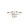 14kt White Gold Oval Cut Diamond Engagement Ring (1.00ct)