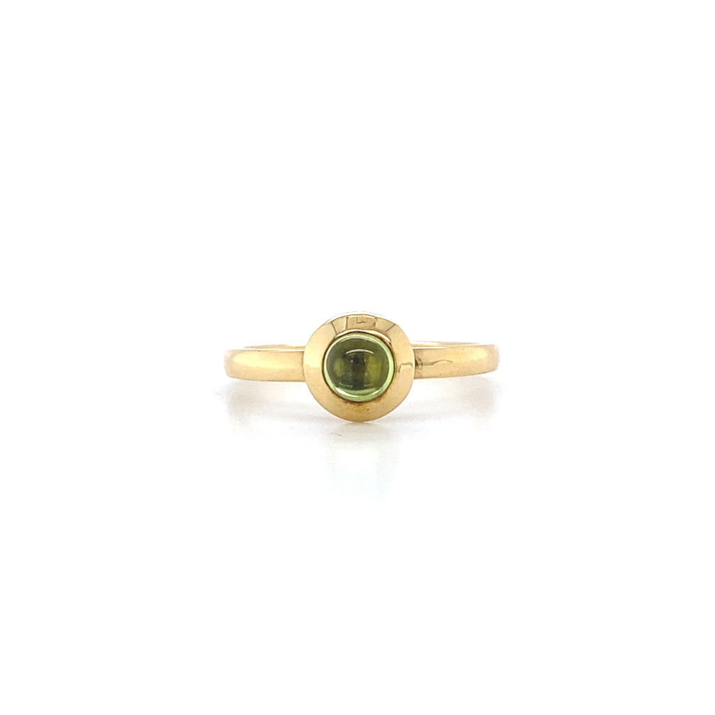 14kt Yellow Gold Peridot Ring