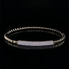 18kt Yellow Gold Sereno Diamond Stretch Bracelet