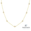 14kt Yellow Gold Diamond Paperclip Chain (1.00ct)