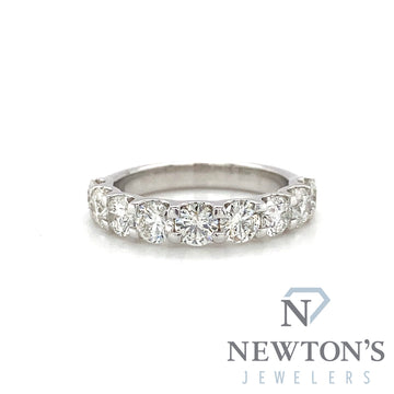 14kt White Gold Diamond Stackable Band (2.00ct)