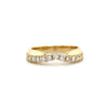 14kt Yellow Gold & Diamond Contour Band (0.54ct Tw)