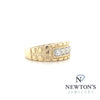 10kt Yellow Gold Diamond Gent's Nugget Ring (0.50ct)