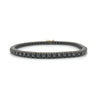 18kt Yellow Gold & Black Titanium Diamond Gents Couture Bracelet