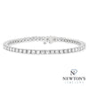 14kt White Gold Diamond Tennis Bracelet (5.00ct)