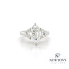 14kt White Gold Marquise Diamond Engagement Ring (2.65ct TW)