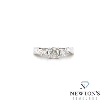 Estate 14kt White Gold Diamond Ring (1.00ct TW)