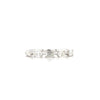 14kt White Gold Mixed Diamond Stackable Ring (0.55ct)