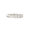 14kt White Gold Mixed Diamond Stackable Ring (0.55ct)