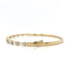 14kt Yellow Gold Mixed Diamond Bangle Bracelet (1.25ct)