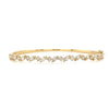 14kt Yellow Gold Mixed Diamond Bangle Bracelet (1.35ct)