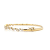 14kt Yellow Gold Mixed Diamond Bangle Bracelet (1.35ct)