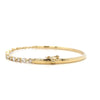 14kt Yellow Gold Diamond Bangle Bracelet (1.00ct)