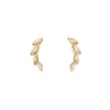 14kt Yellow Gold Diamond Climber Earrings (0.50ct)