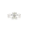 14kt White Gold Oval Diamond Engagement (1.50ct)