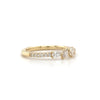 14kt Yellow Gold Mixed Shape Diamond Stackable Band (0.35ct)