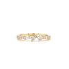 14kt Yellow Gold Mixed Shape Diamond Stackable Band (0.35ct)