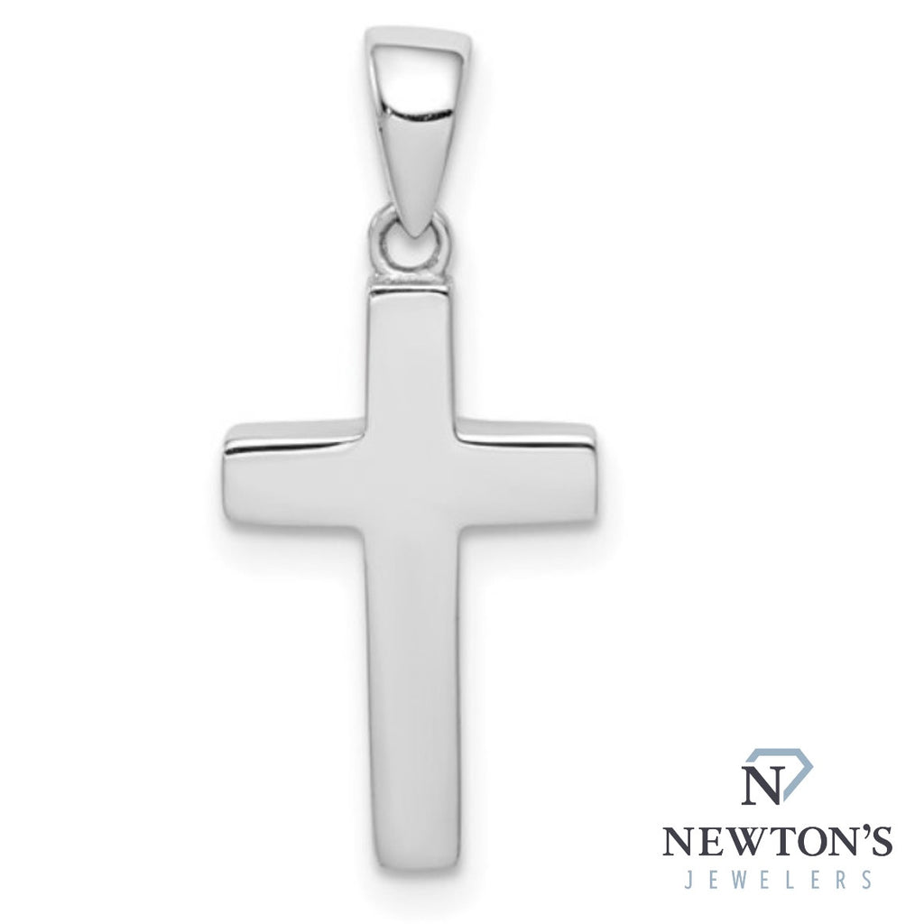 14kt White Gold Cross Pendant (Pendant Only)