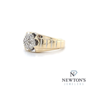 Estate 10kt Yellow Gold Gents Ring