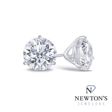 14kt White Gold Diamond Martini Stud Earrings (0.40ct)