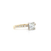 14kt Yellow Gold Princess Cut Engagement Ring