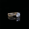 14kt Yellow Gold Brilliant Cut Engagement Ring
