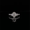 14kt White Gold Diamond Engagement Ring