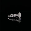 14kt White Gold Diamond Engagement Ring