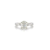 14kt White Gold Diamond Engagement Ring
