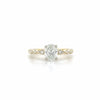14kt Yellow Gold Oval Engagement Ring