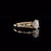 14kt Yellow Gold Oval Engagement Ring