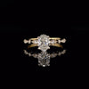14kt Yellow Gold Oval Engagement Ring