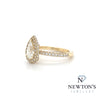 18kt Yellow Gold PearShape Diamond Engagement Ring (1.08ct TW)