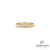 Estate 14kt Yellow Gold Deco Design Band