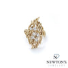 Estate 14kt Yellow Gold Ladies Diamond Ring