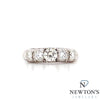 Estate 14kt White Gold Diamond Ring