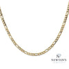 14kt Yellow Gold 3.5mm Figaro Chain (18")