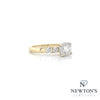 14kt Yellow Gold Round Brilliant Cut Diamond Engagement Ring (1.60ct TW)