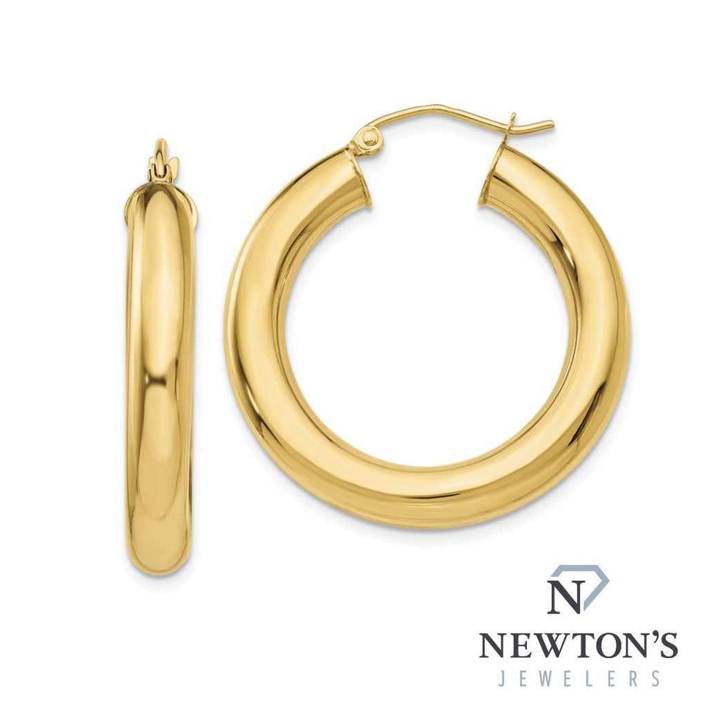 14kt Yellow Gold Hoop Earrings