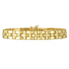 14kt Yellow Gold Basketweave Bracelet