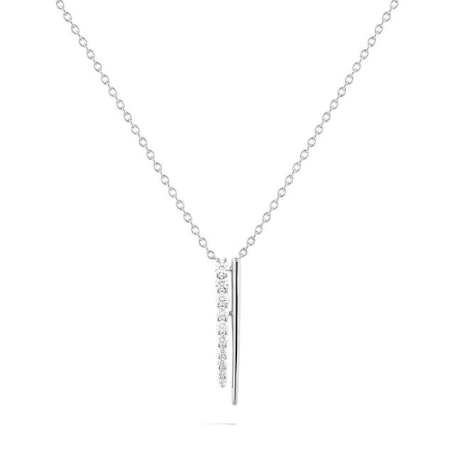 18kt White Gold Pendant Necklace