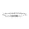 18kt White Gold Stretch Diamond Bracelet