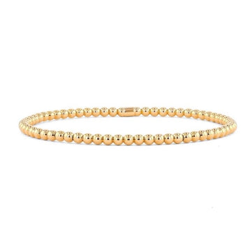 18kt Yellow Gold Stretch Bracelet