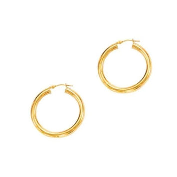 14kt Yellow Gold Hoop Earrings