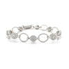 Estate 18kt White Gold Diamond Bracelet