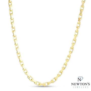 14kt Yellow Gold Hermes Chain (18")