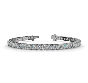 14kt White Gold Diamond Tennis Bracelet