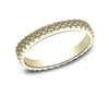 14kt Yellow Gold Textured Stackable Band