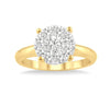 14kt Yellow Gold Lovebright Essential Diamond Ring