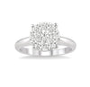 14kt White Gold Lovebright Essential Diamond Ring